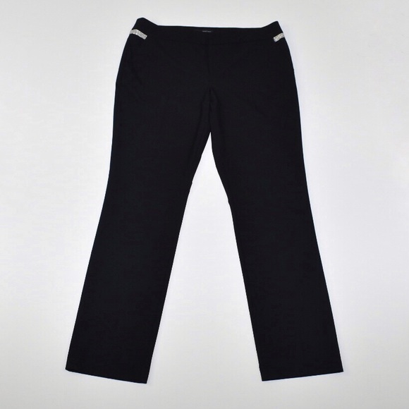 NWT INC International Embellished Pants - Picture 1 of 5